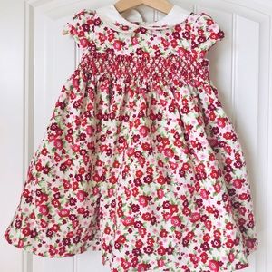 Gymboree 12-18 month Cherry Blossom Corduroy Dress